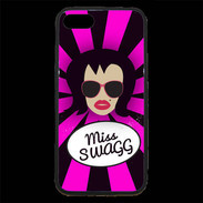 Coque iPhone 7 Premium Miss Swag Brune