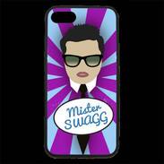 Coque iPhone 7 Premium Mister Swag Brun