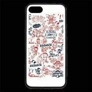 Coque iPhone 7 Premium Adishatz All Over Rugby