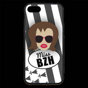 Coque iPhone 7 Premium Miss Bretagne Chatain