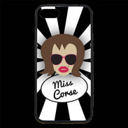 Coque iPhone 7 Premium Miss Corse Chatain
