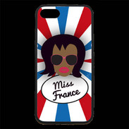 Coque iPhone 7 Premium Miss France Black