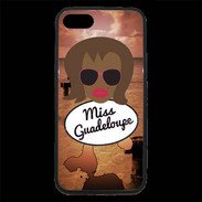 Coque iPhone 7 Premium Miss Guadeloupe Black