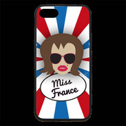 Coque iPhone 7 Premium Miss France Chatain