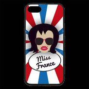 Coque iPhone 7 Premium Miss France Brune