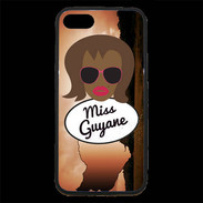 Coque iPhone 7 Premium Miss Guyane Black