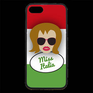 Coque iPhone 7 Premium Miss Italie Rousse