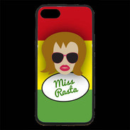 Coque iPhone 7 Premium Miss Rasta Rousse