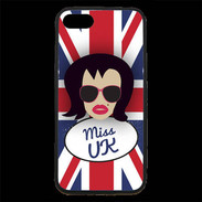 Coque iPhone 7 Premium Miss UK Brune