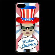 Coque iPhone 7 Premium Mister América Brun