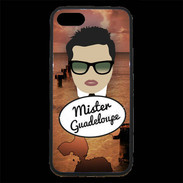 Coque iPhone 7 Premium Mister Guadeloupe Brun