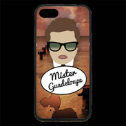 Coque iPhone 7 Premium Mister Guadeloupe Chatain