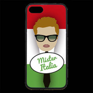 Coque iPhone 7 Premium Mister Italie Roux