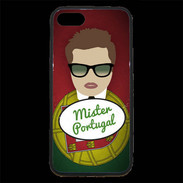 Coque iPhone 7 Premium Mister Portugal Chatain