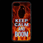 Coque iPhone 7 Premium Keep Calm and Grenade