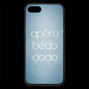 Coque iPhone 7 Premium Apéro bédo dodo bleu ZG
