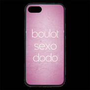 Coque iPhone 7 Premium Boulot Sexo Dodo Rose ZG