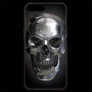 Coque iPhone 7 Plus Premium Tête de mort en métal