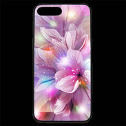 Coque iPhone 7 Plus Premium Design Orchidée violette