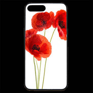 Coque iPhone 7 Plus Premium Coquelicots en peinture 150