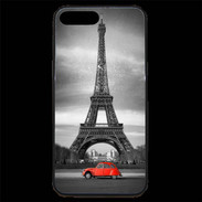 Coque iPhone 7 Plus Premium Vintage Tour Eiffel et 2 cv