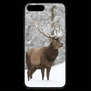 Coque iPhone 7 Plus Premium Cerf en hiver 50