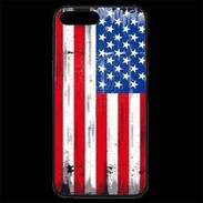 Coque iPhone 7 Plus Premium Drapeau USA grunge et vintage 5