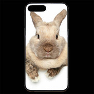 Coque iPhone 7 Plus Premium Portrait de lapin
