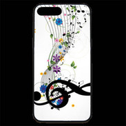 Coque iPhone 7 Plus Premium Farandole de notes de musique 1