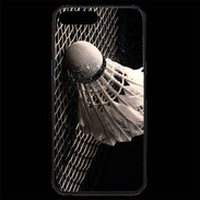 Coque iPhone 7 Plus Premium Volant de Badminton en noir et blanc