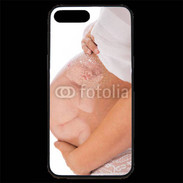 Coque iPhone 7 Plus Premium Femme enceinte avec bébé dans le ventre