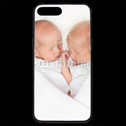 Coque iPhone 7 Plus Premium Duo de bébés qui dorment 2