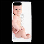 Coque iPhone 7 Plus Premium Bébé allongé sur le dos
