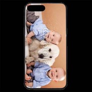 Coque iPhone 7 Plus Premium Jumeau avec chien