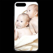 Coque iPhone 7 Plus Premium Jumeaux bébés