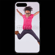 Coque iPhone 7 Plus Premium Jeune fille africaine joyeuse