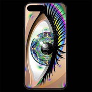 Coque iPhone 7 Plus Premium Œil hippie