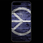 Coque iPhone 7 Plus Premium Peace and love grunge