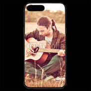 Coque iPhone 7 Plus Premium Guitariste peace and love 1