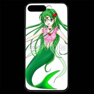 Coque iPhone 7 Plus Premium Fille manga verte