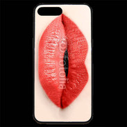 Coque iPhone 7 Plus Premium Bouche de femme rouge 50