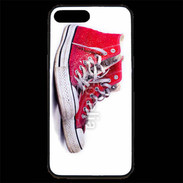 Coque iPhone 7 Plus Premium Chaussure Converse rouge