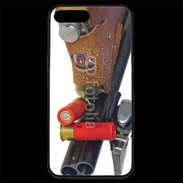 Coque iPhone 7 Plus Premium Fusil de chasse et couteau