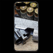 Coque iPhone 7 Plus Premium Vintage fusil et cartouche