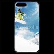 Coque iPhone 7 Plus Premium Saut en Snowboard 2