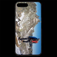 Coque iPhone 7 Plus Premium Randonnée à la montagne