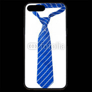 Coque iPhone 7 Plus Premium Cravate bleue