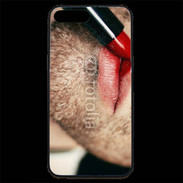 Coque iPhone 7 Plus Premium bouche homme rouge