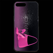 Coque iPhone 7 Plus Premium Escarpins et sac à main rose
