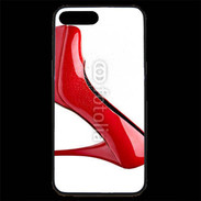 Coque iPhone 7 Plus Premium Escarpin rouge 2